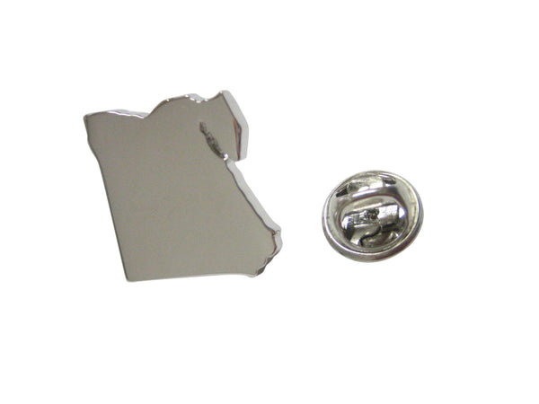 Egypt Map Shape Lapel Pin