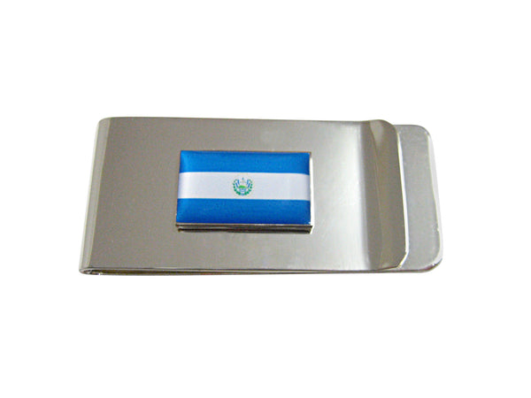 El Salvador Flag Pendant Money Clip