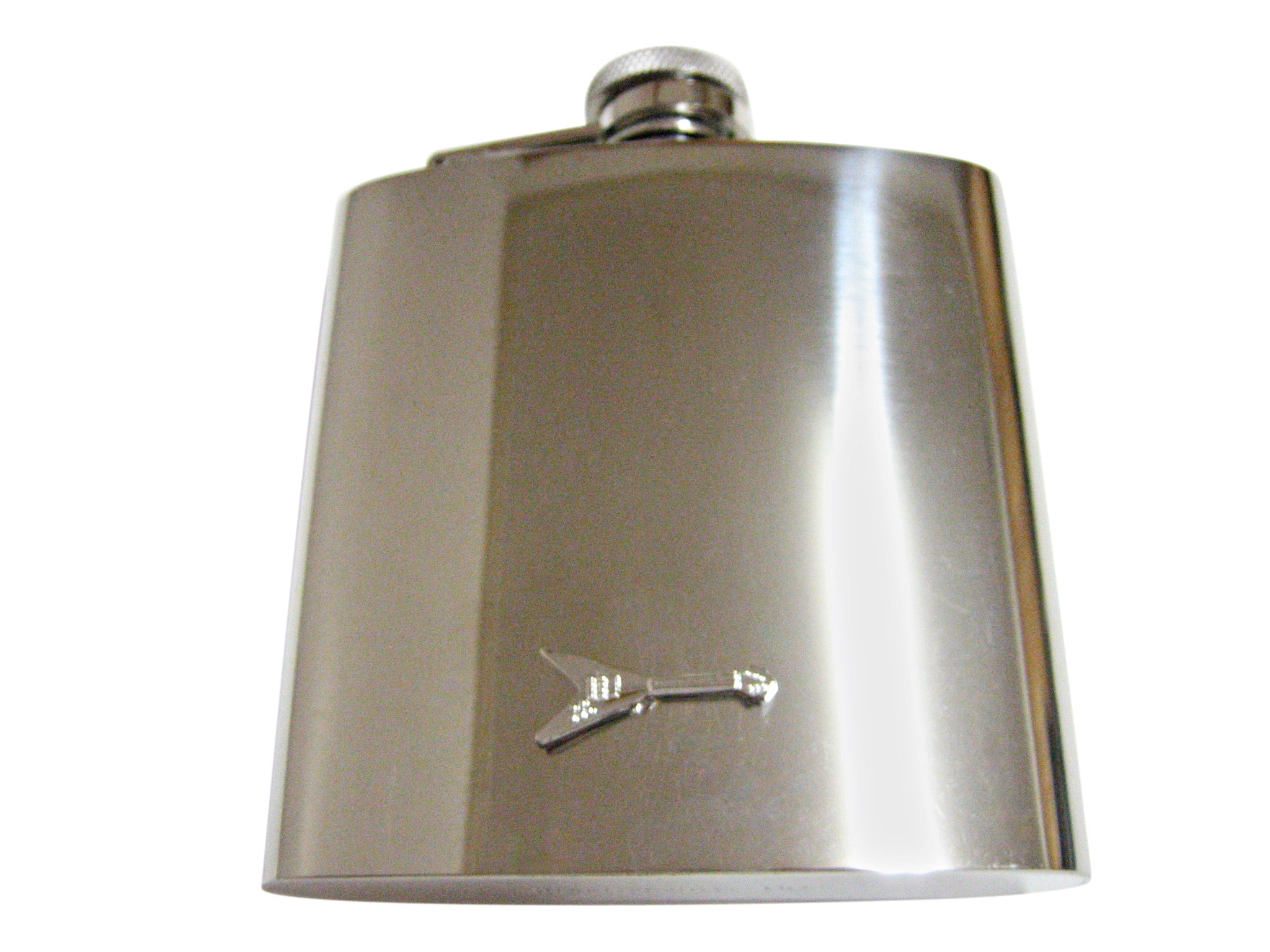 Electric Guitar 6 Oz. Stainless Steel Flask
