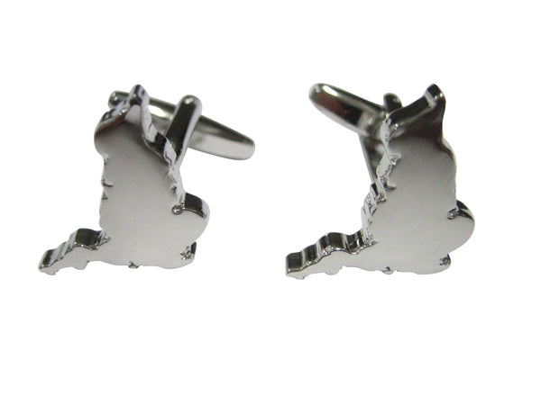 England Map Shape Cufflinks