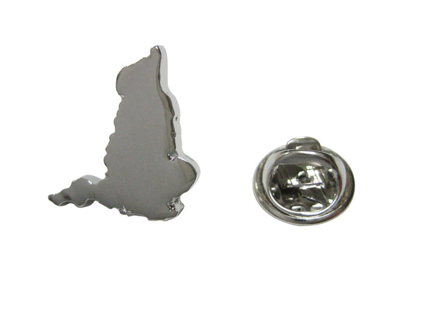 England Map Shape Lapel Pin