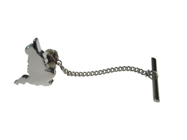 England Map Shape Tie Tack