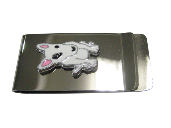 English Bull Terrier Dog Money Clip