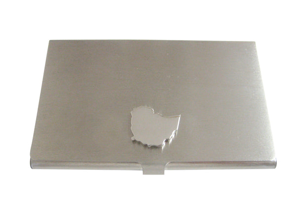 Ethiopia Map Shape Business Card Holder