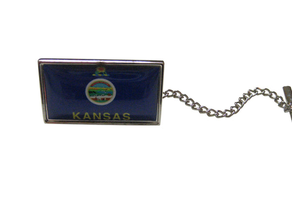 Kansas Flag Design Tie Tack