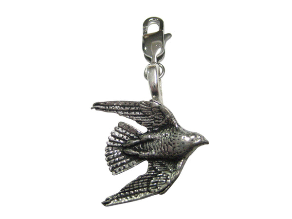 Falcon Bird Pendant Zipper Pull Charm