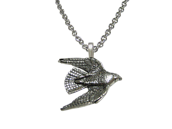 Falcon Bird Pendant Necklace