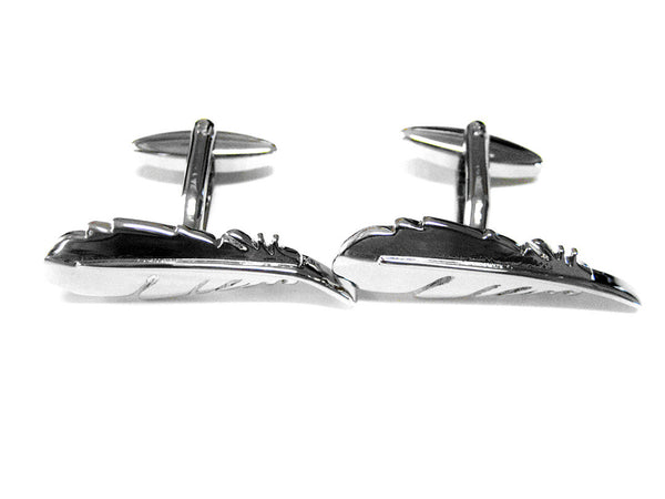 Feather Cufflinks