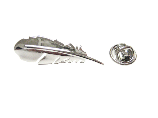 Bird Feather Lapel Pin