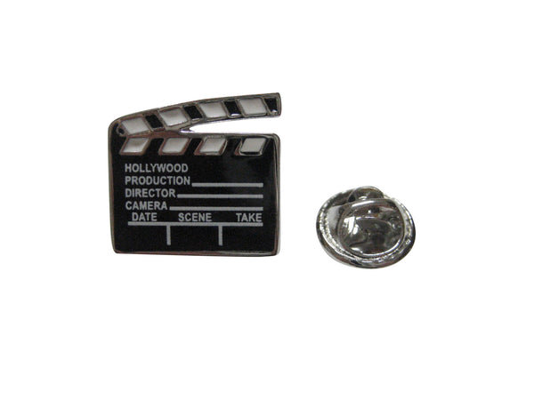 Film Clapper Board Lapel Pin