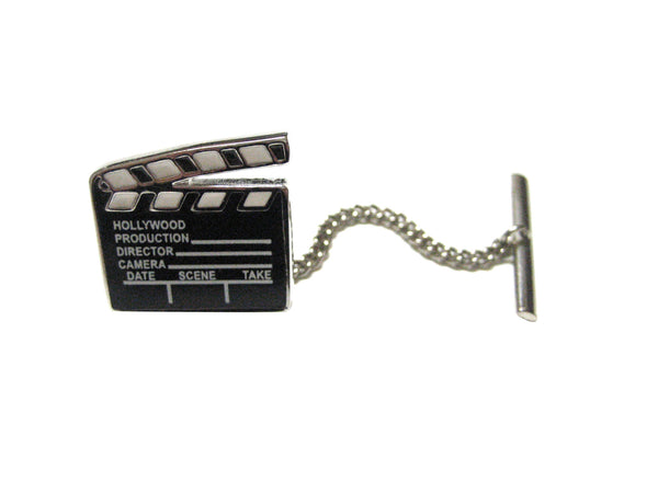 Film Clapper Board Tie Tack