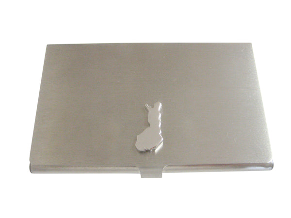 Finland Map Shape Business Card Holder