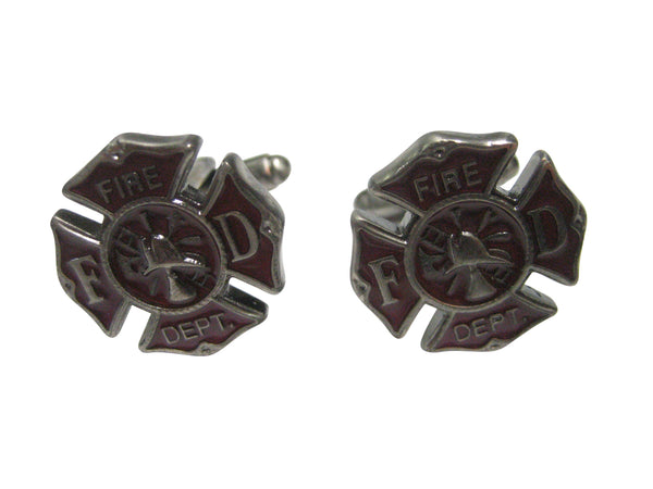 Fire Fighter Emblem Cufflinks