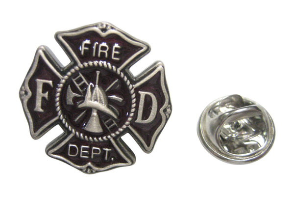Fire Fighter Emblem Lapel Pin