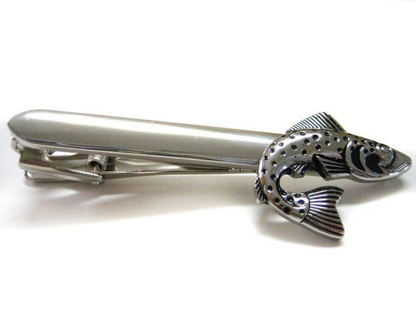 Salmon Fish Tie Clips