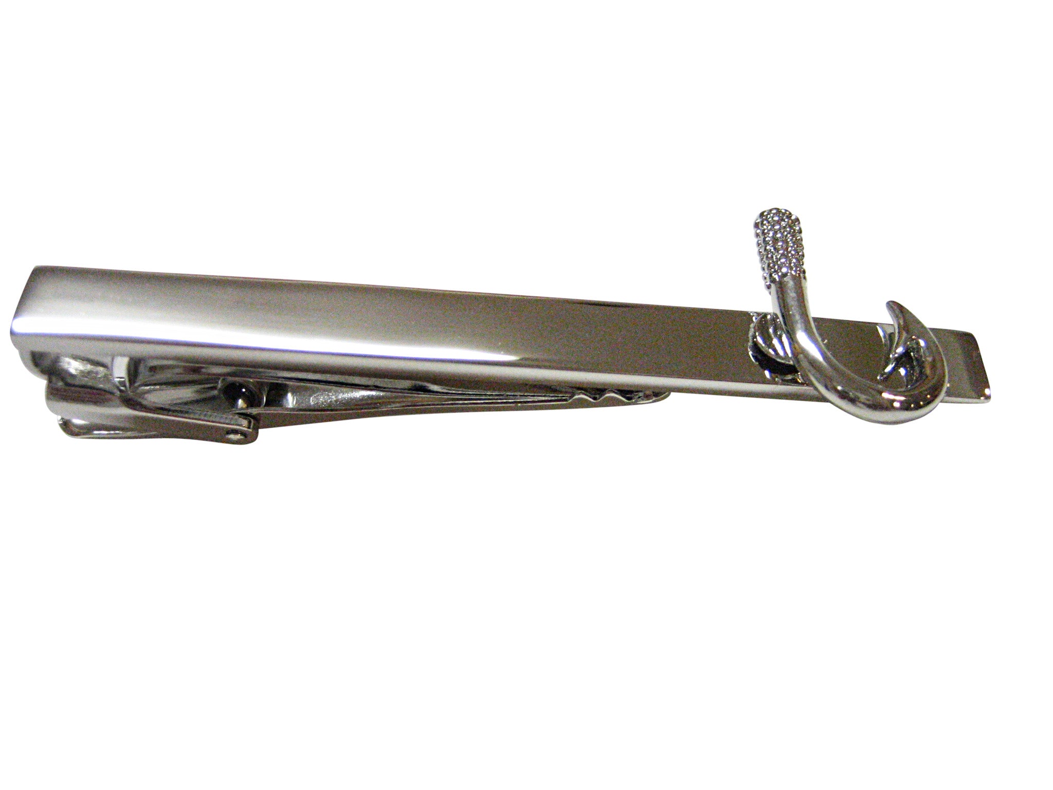 Fishing Hook Fisherman Square Tie Clip