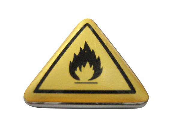 Flammable Warning Sign Magnet
