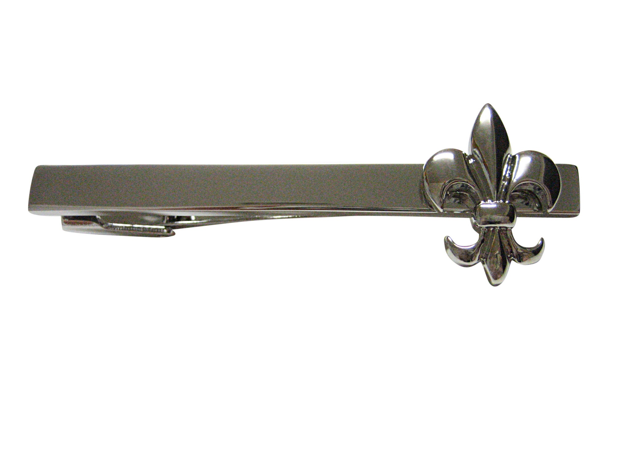 Fleur De Lys Square Tie Clips