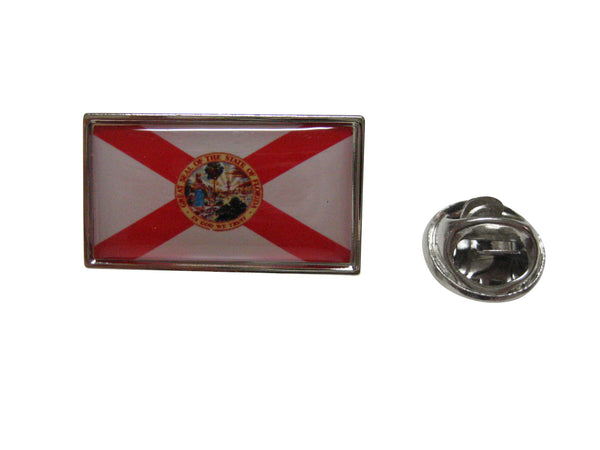 Florida Flag Design Lapel Pin