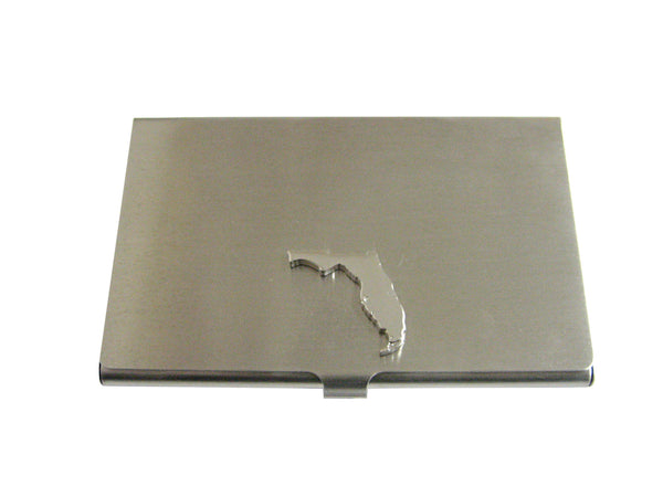 Florida State Map Shape Business Card Holder
