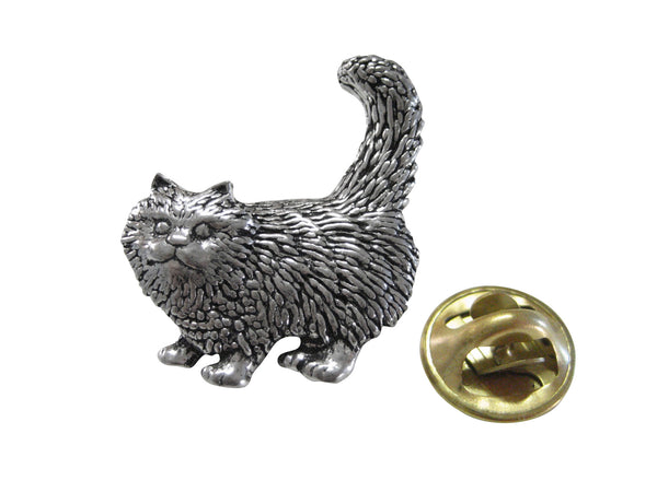 Fluffy Cat Lapel Pin