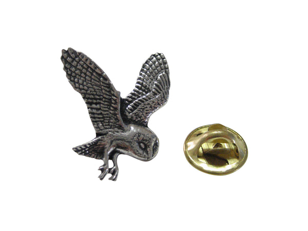Flying Owl Lapel Pin