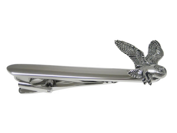 Flying Owl Tie Clip