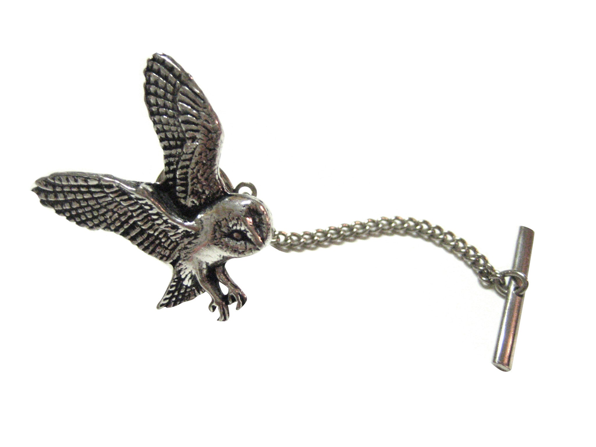 Flying Owl Tie Tack