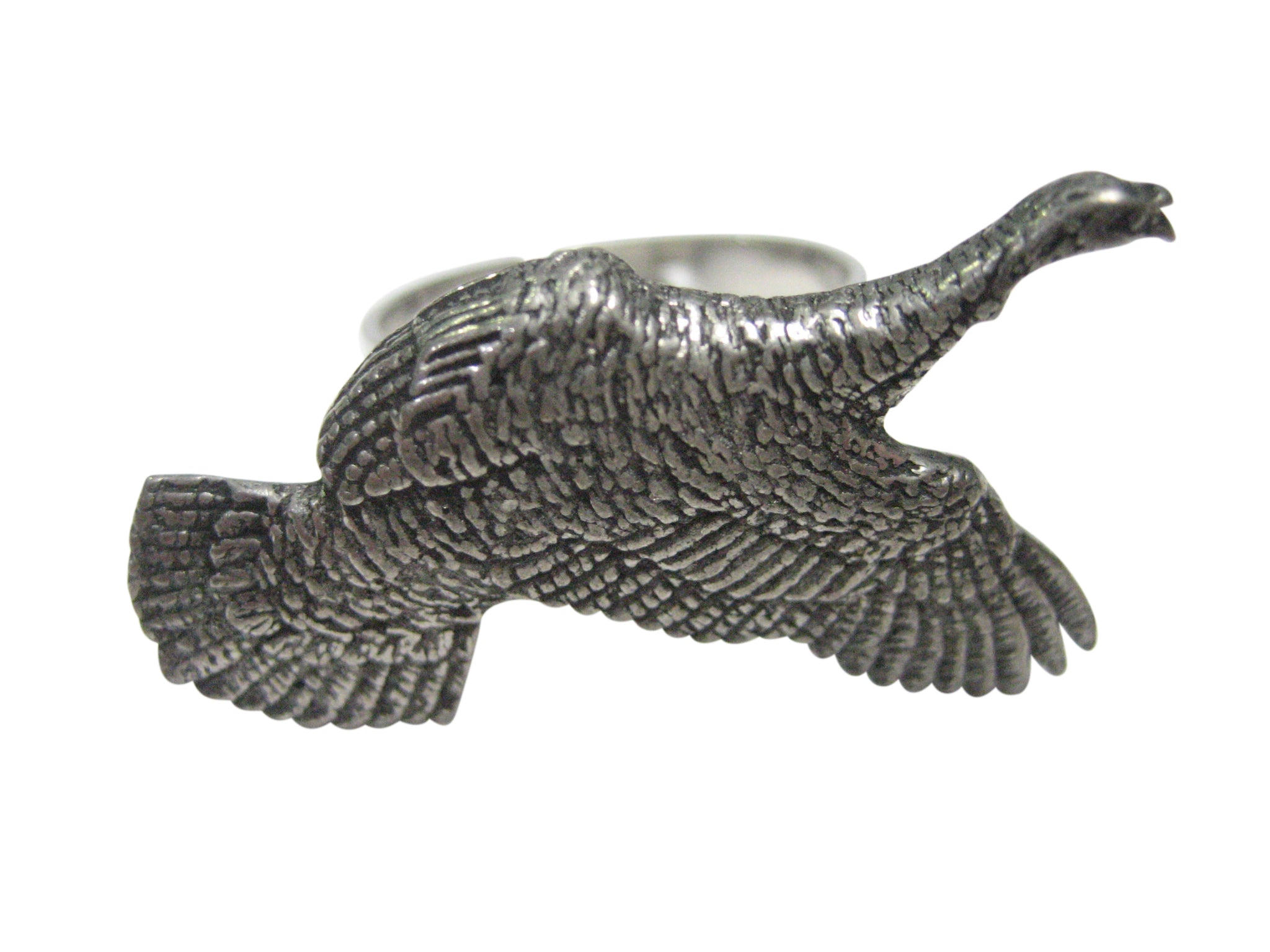 Flying Turkey Bird Adjustable Size Fashion Ring