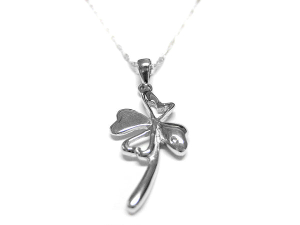 Four Leaf Clover Charm Necklace