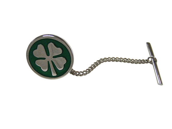 Four Leaf Lucky Clover Tie Tack