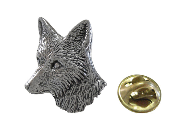 Fox Head Lapel Pin