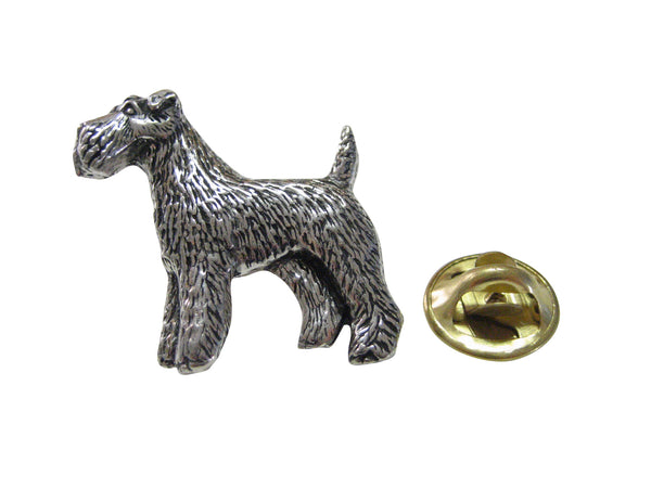 Fox Terrier Dog Lapel Pin