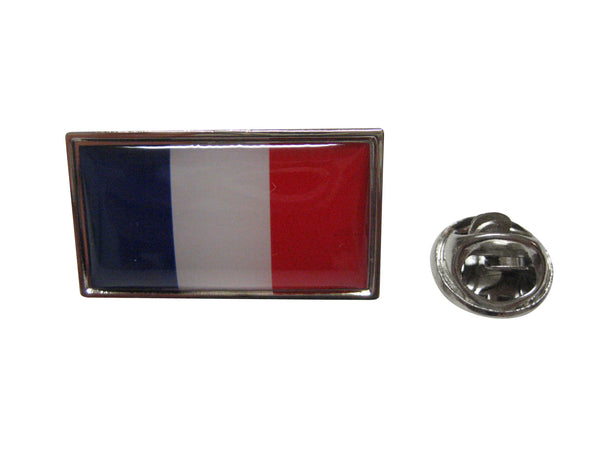 France Flag Design Lapel Pin