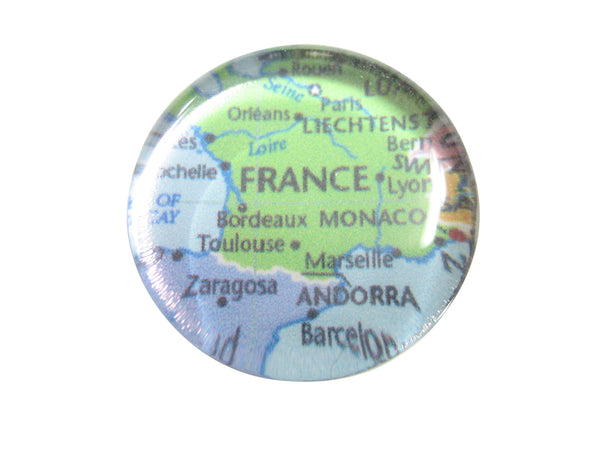 France Map Pendant Magnet