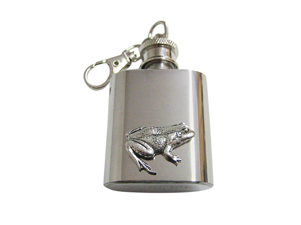 Frog 1 Oz. Stainless Steel Key Chain Flask