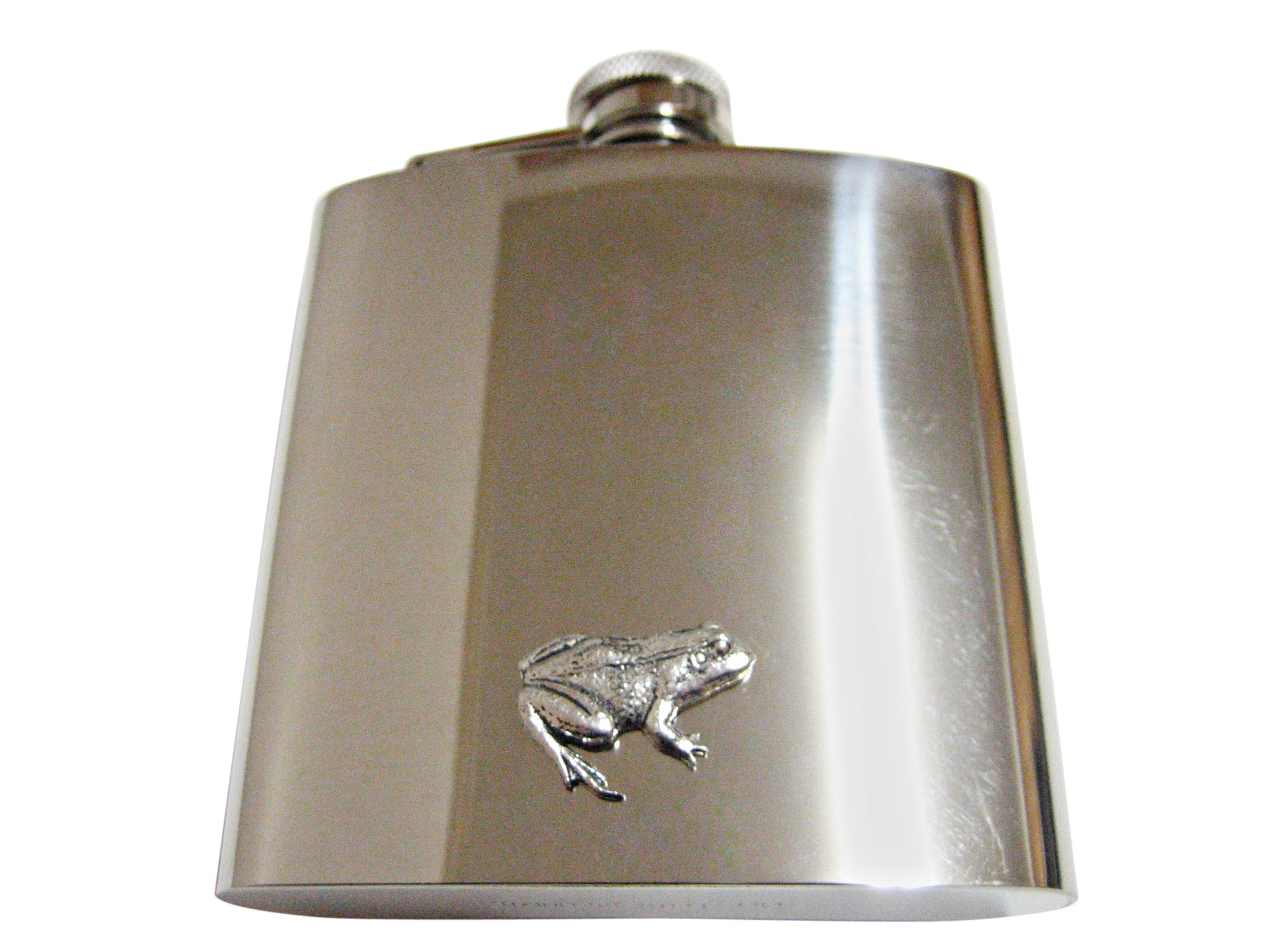 Frog 6 Oz. Stainless Steel Flask