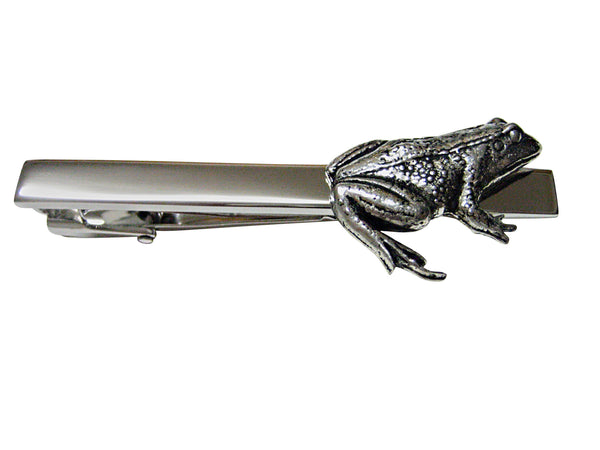 Frog Square Tie Clip