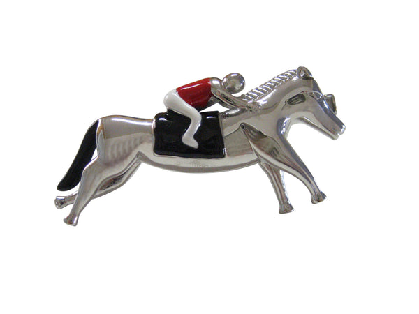 Full Length Horse Racing Jockey Tie Clips