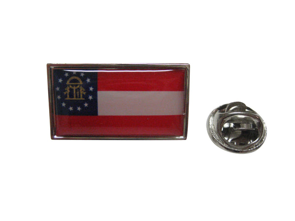 Georgia Flag Design Lapel Pin