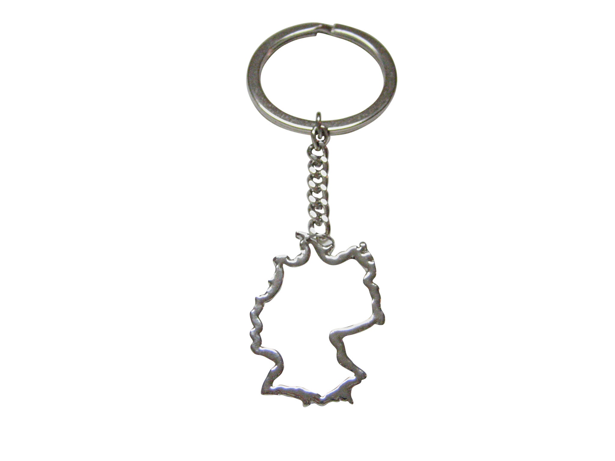 Germany Map Outline Keychain - Kiola Designs