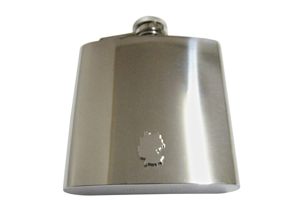 Germany Map Shape 6 Oz. Stainless Steel Flask