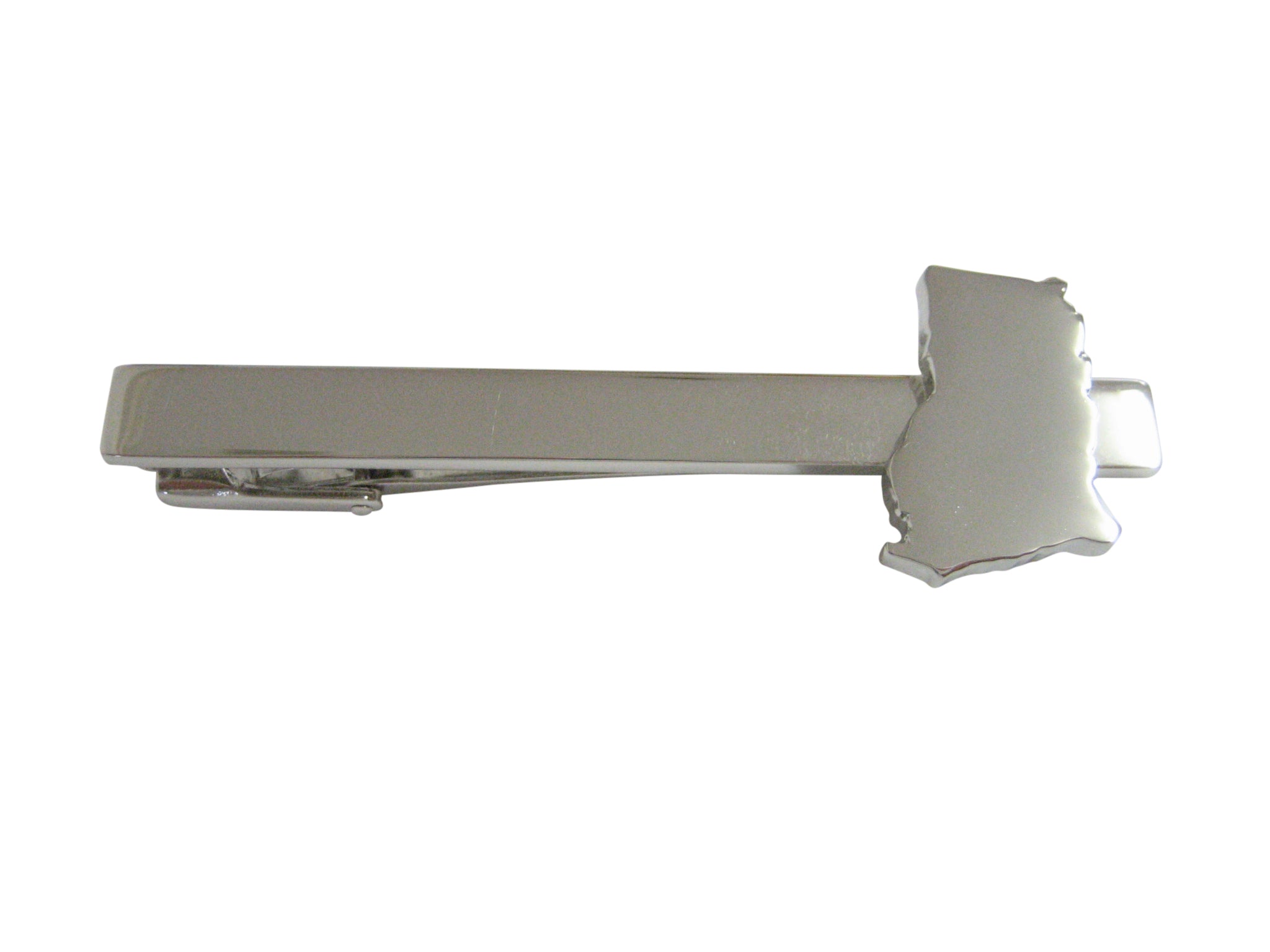Ghana Map Shape Square Tie Clip