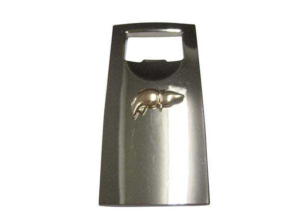 Gold Toned Anatomical Medical Hepatologist Liver Bottle Opener
