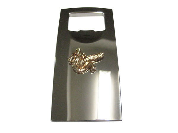 Gold Toned Anatomical Pancreas Bottle Opener