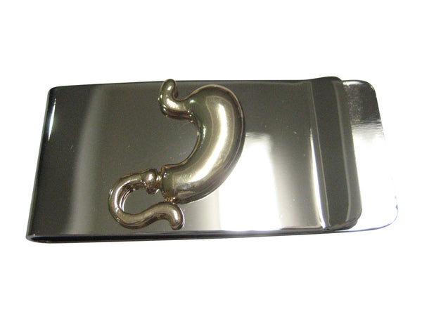 Gold Toned Medical Anatomy Stomach Gastroenterology Money Clip