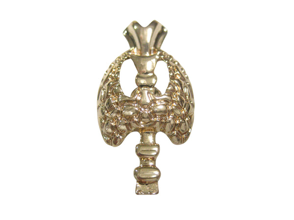 Gold Toned Medical Endocrinology Symbol Magnet