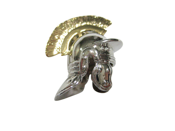 Gold Plumed Ancient Roman War Helmet Magnet