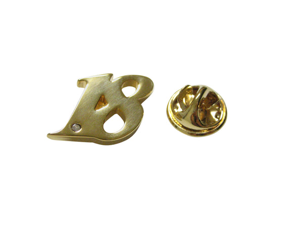 Gold Toned Age 18 Lapel Pin