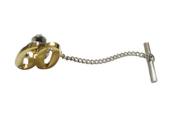Gold Toned Age 60 Tie Tack